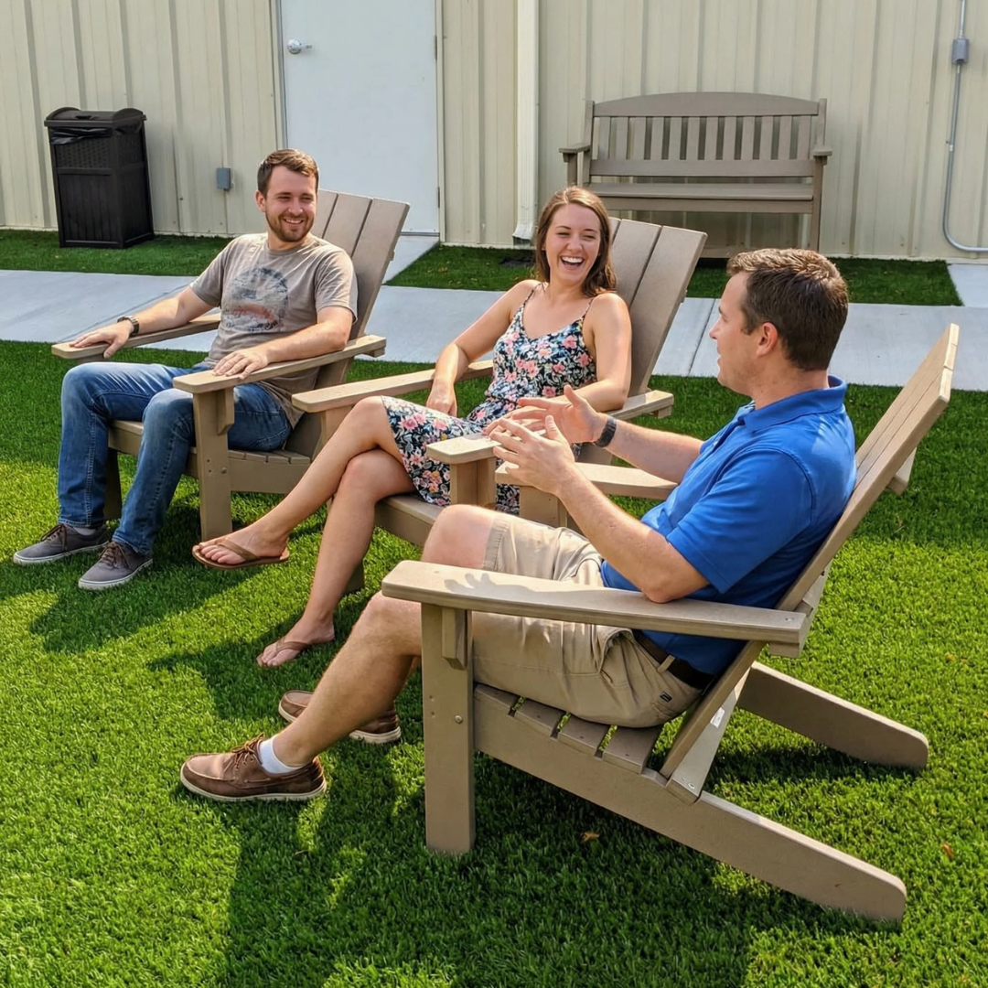 House Blend Decor Poly Modern Adirondack Chair