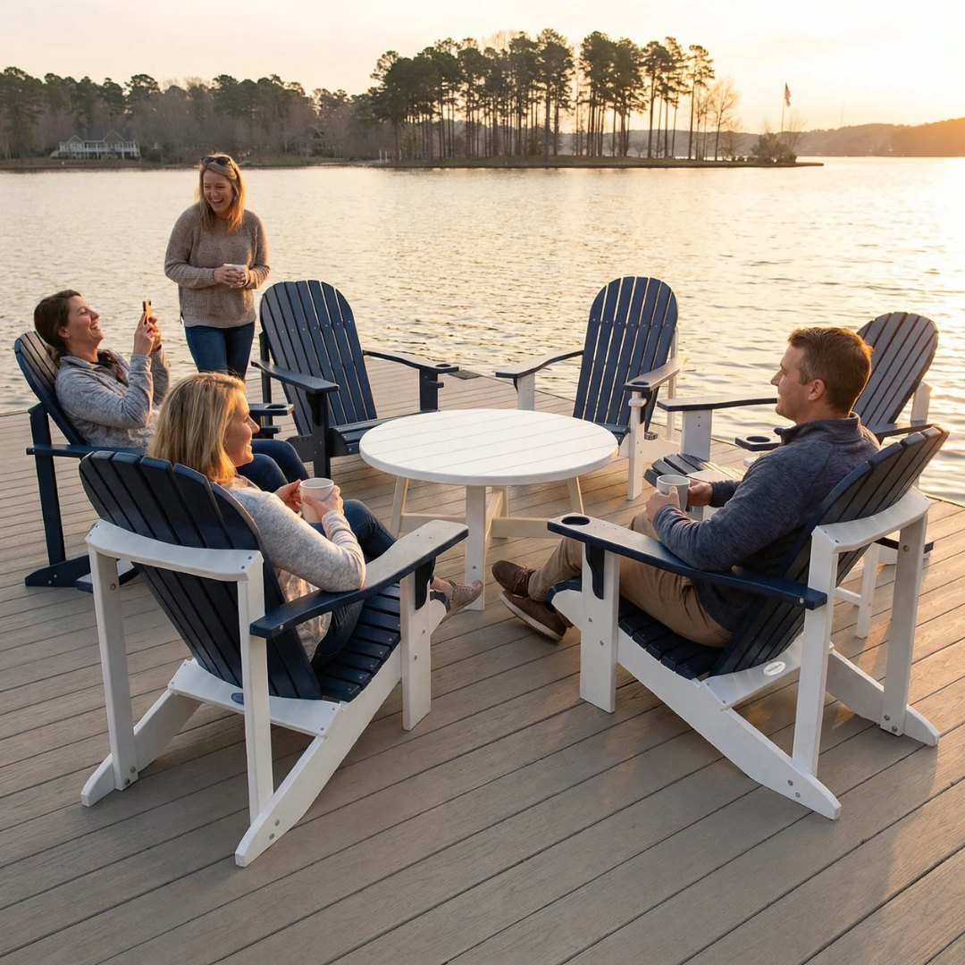 House Blend Decor Poly Classic Adirondack Chair