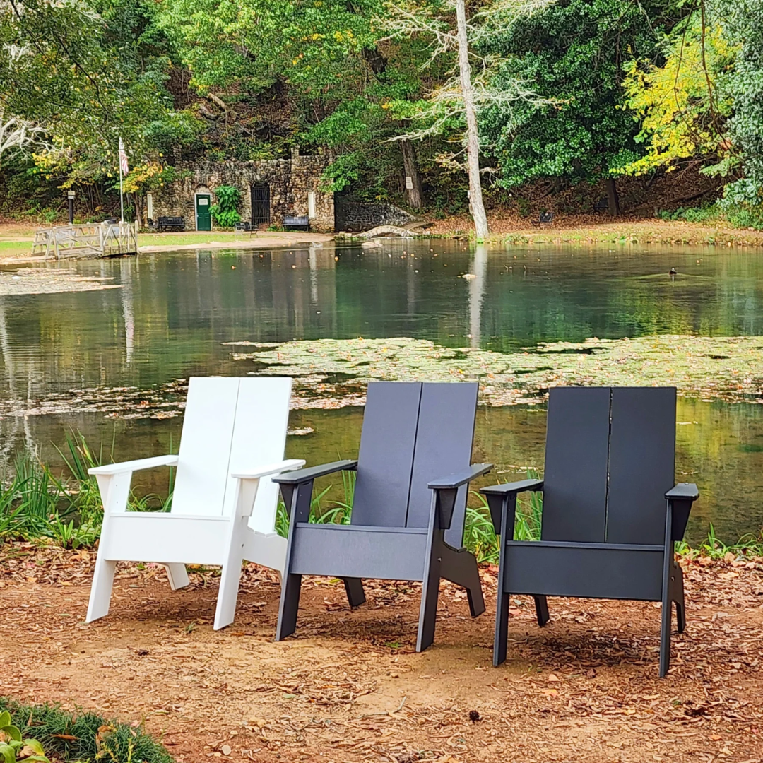 House Blend Decor Poly Lux Modern Adirondack Chair