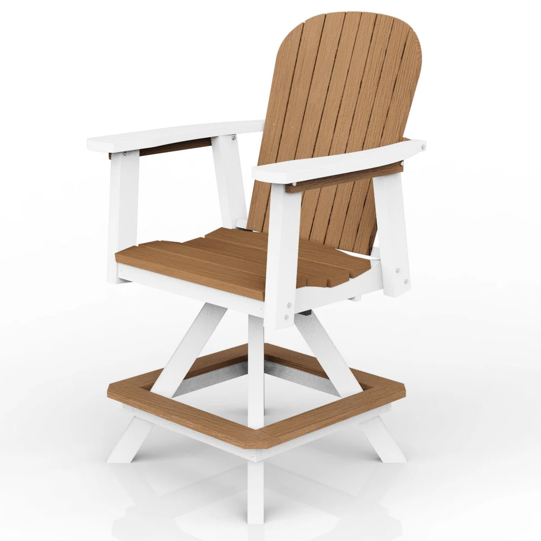 House Blend Decor Poly Balcony Swivel Chair