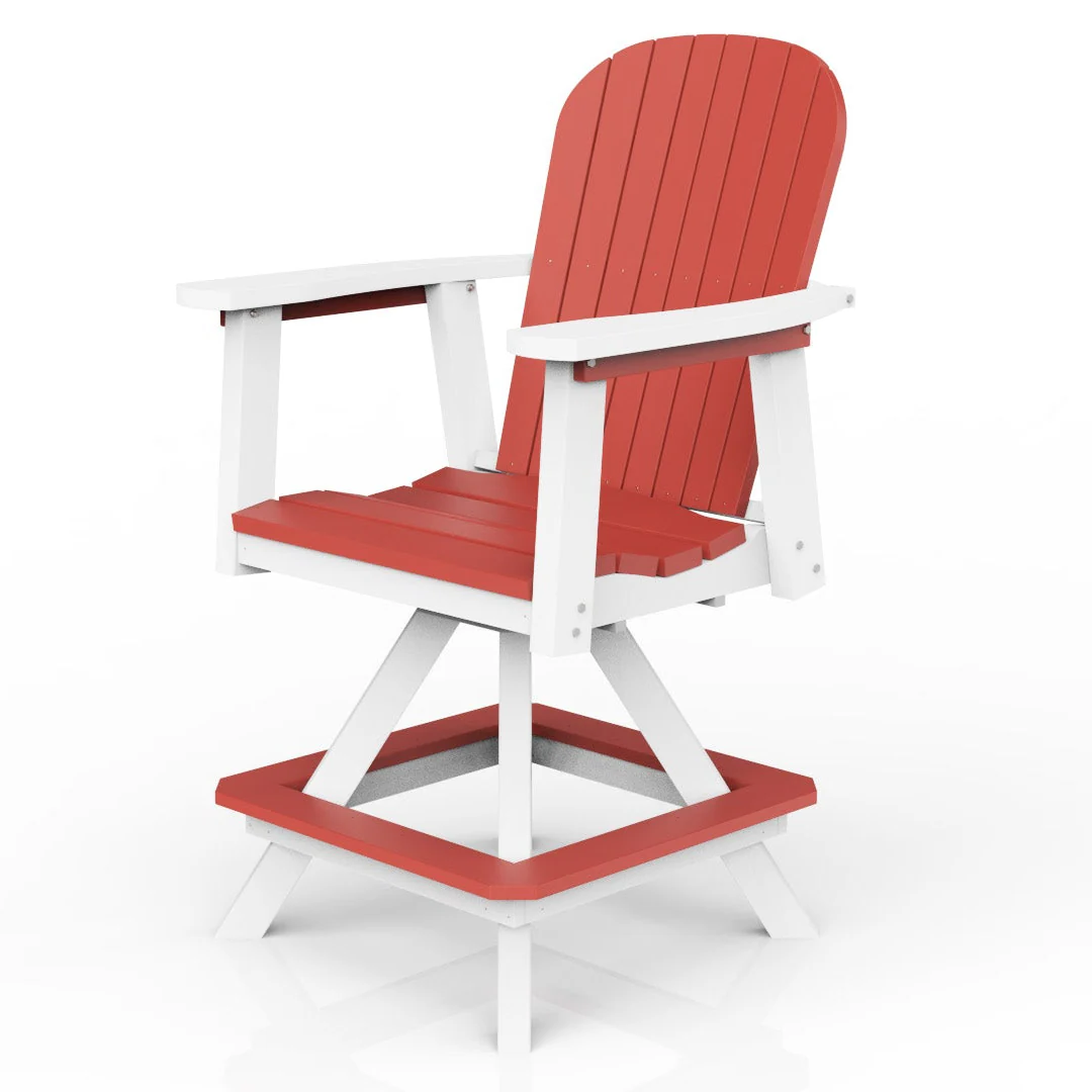 House Blend Decor Poly Balcony Swivel Chair