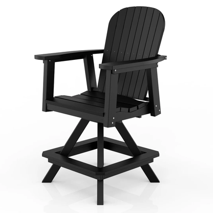 House Blend Decor Poly Balcony Swivel Chair