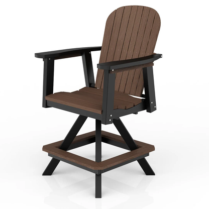 House Blend Decor Poly Balcony Swivel Chair