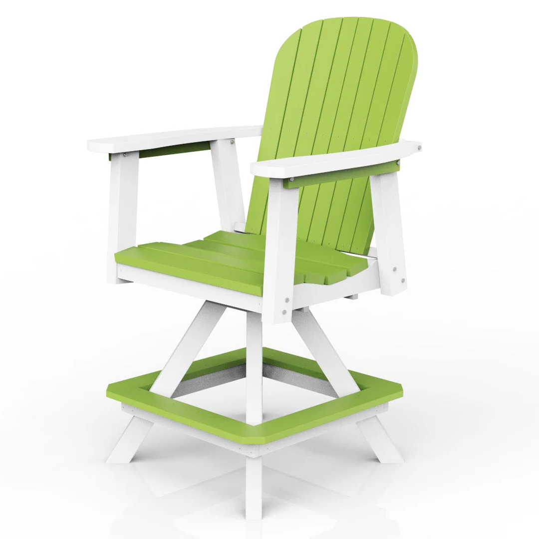 House Blend Decor Poly Balcony Swivel Chair