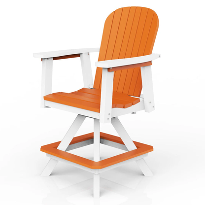 House Blend Decor Poly Balcony Swivel Chair