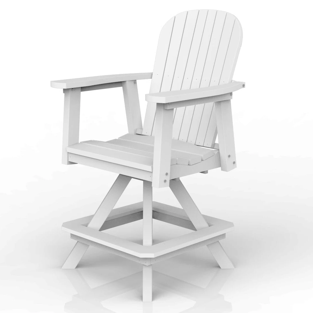 House Blend Decor Poly Balcony Swivel Chair