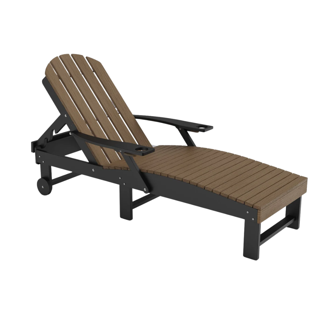 House Blend Decor Poly Chaise Lounger