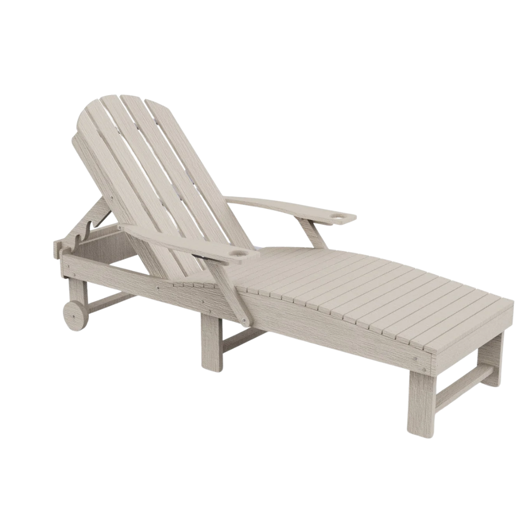 House Blend Decor Poly Chaise Lounger