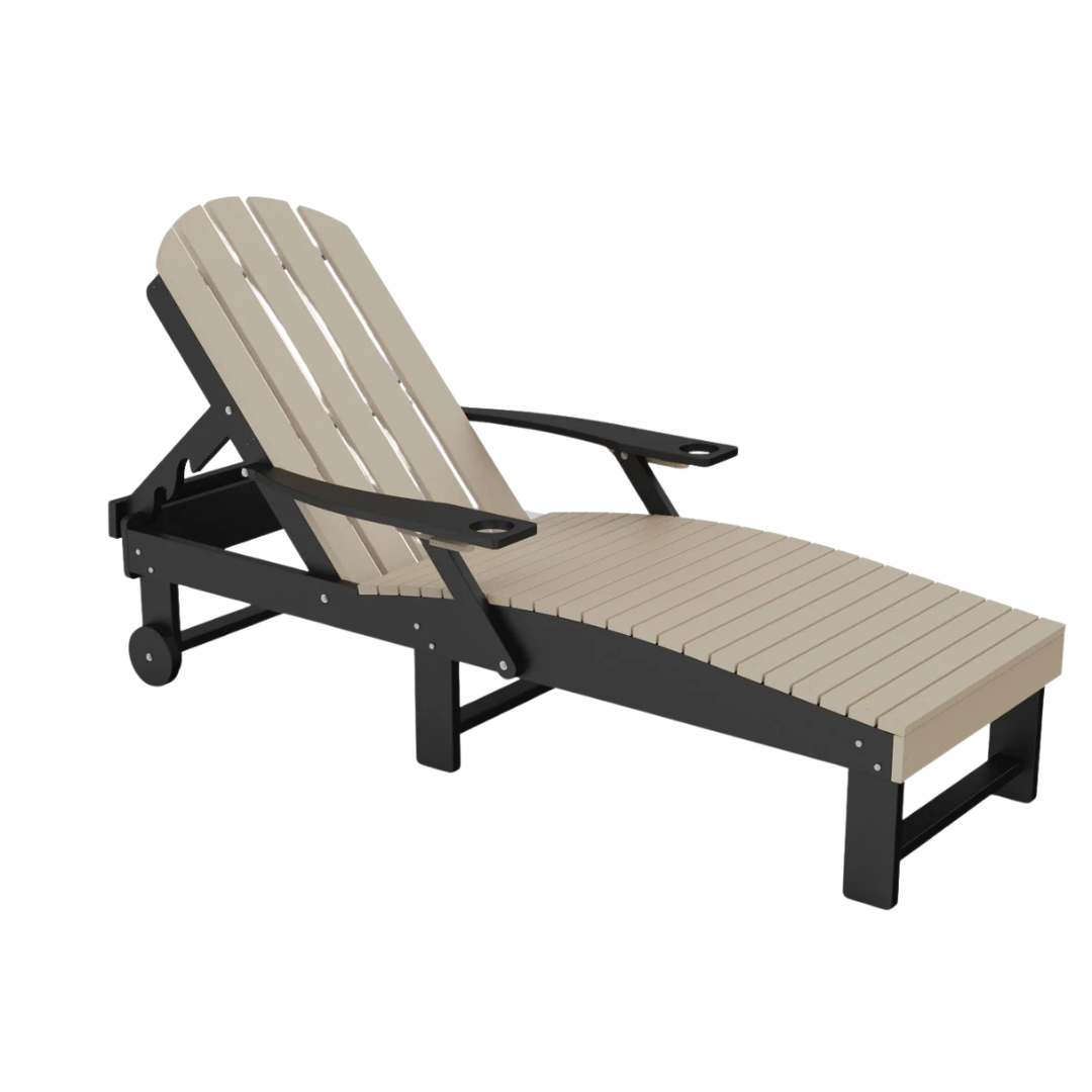 House Blend Decor Poly Chaise Lounger
