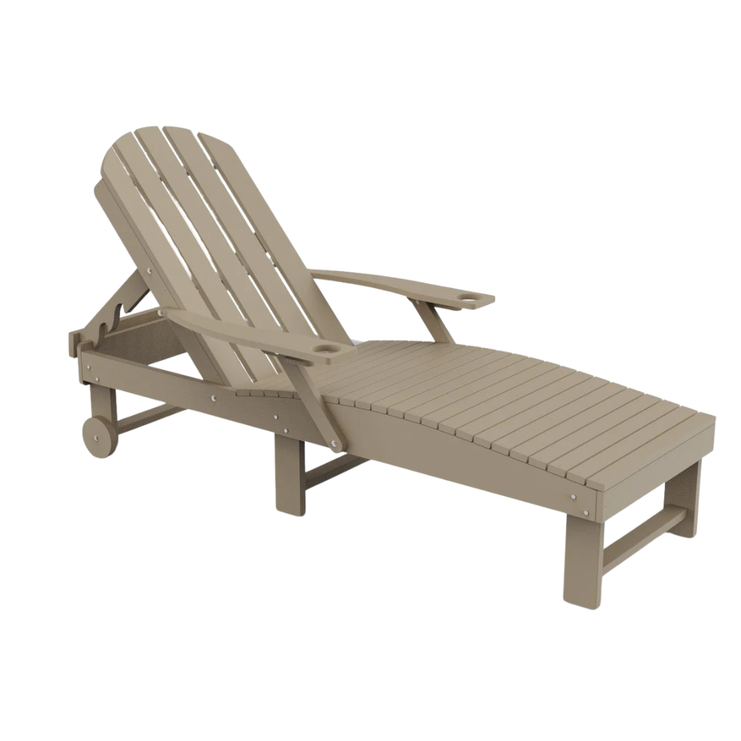 House Blend Decor Poly Chaise Lounger