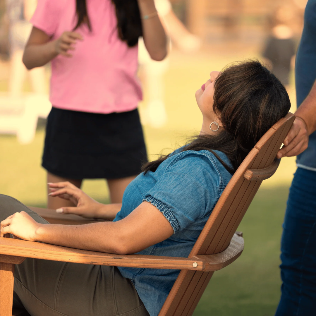 House Blend Decor Poly Deluxe Tall Adirondack Chair