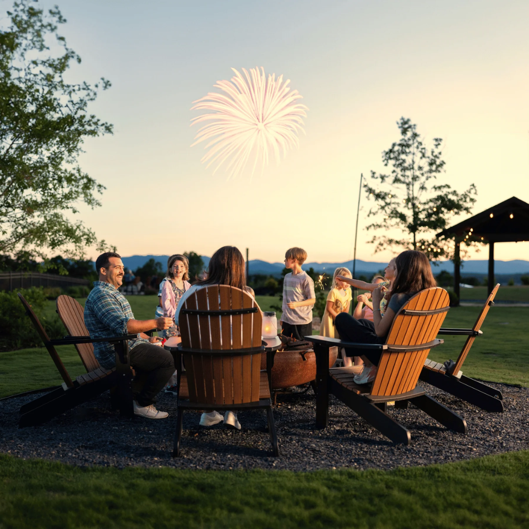 House Blend Decor Poly Deluxe Tall Adirondack Chair